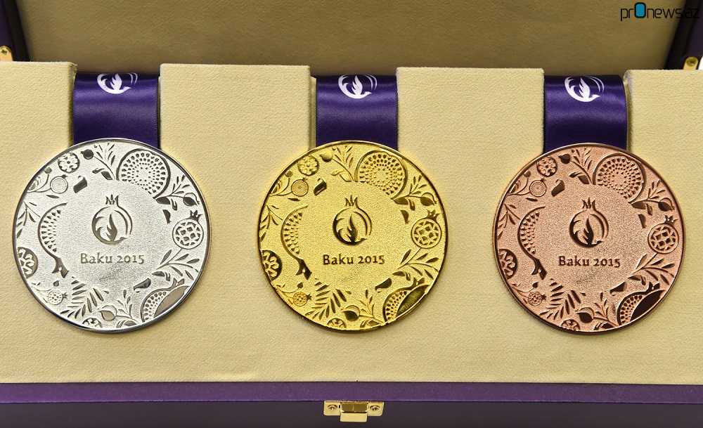 Medals_Baku Games 2015